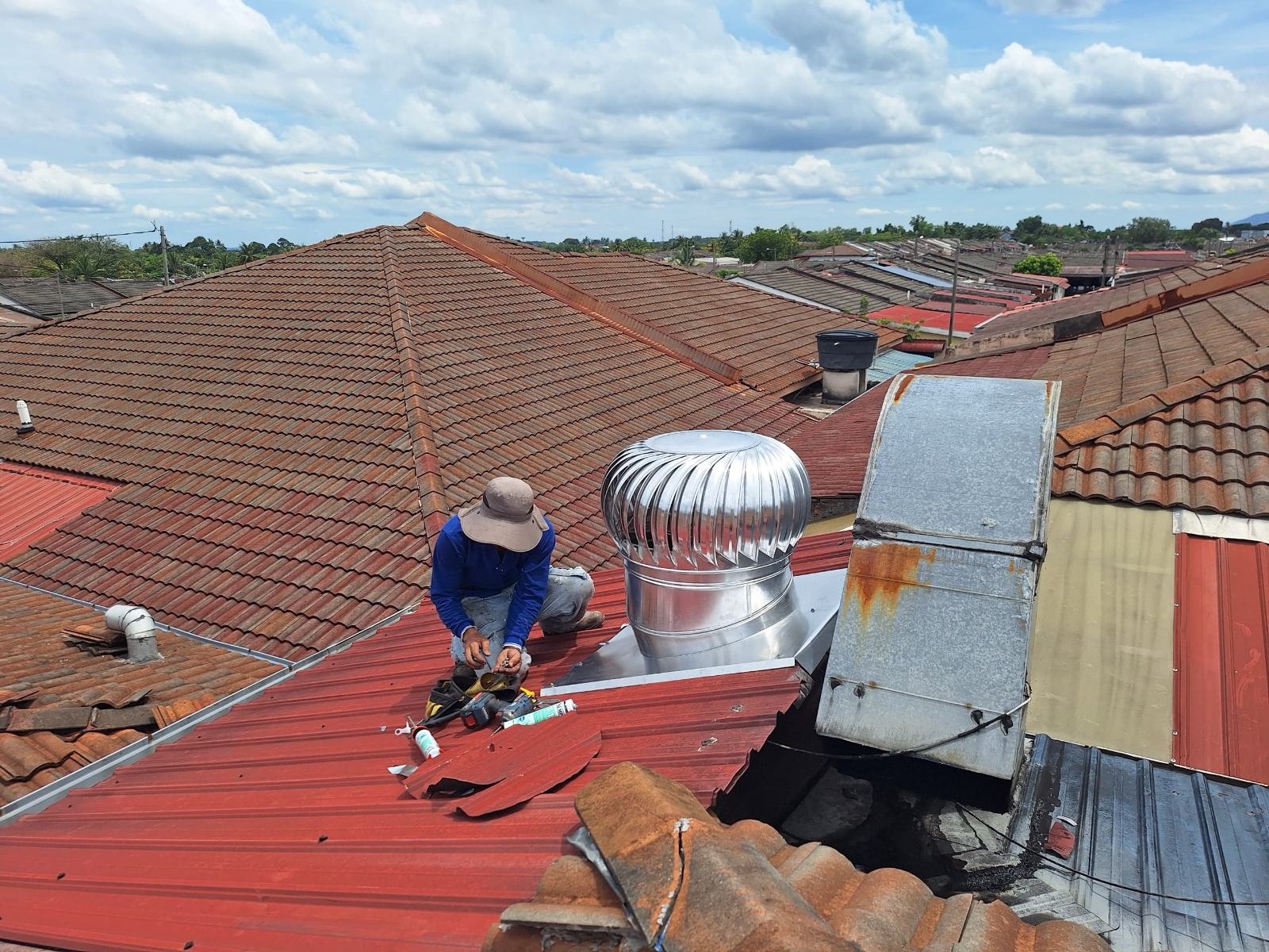 Residential Turbine Ventilator, Gopeng, Perak
