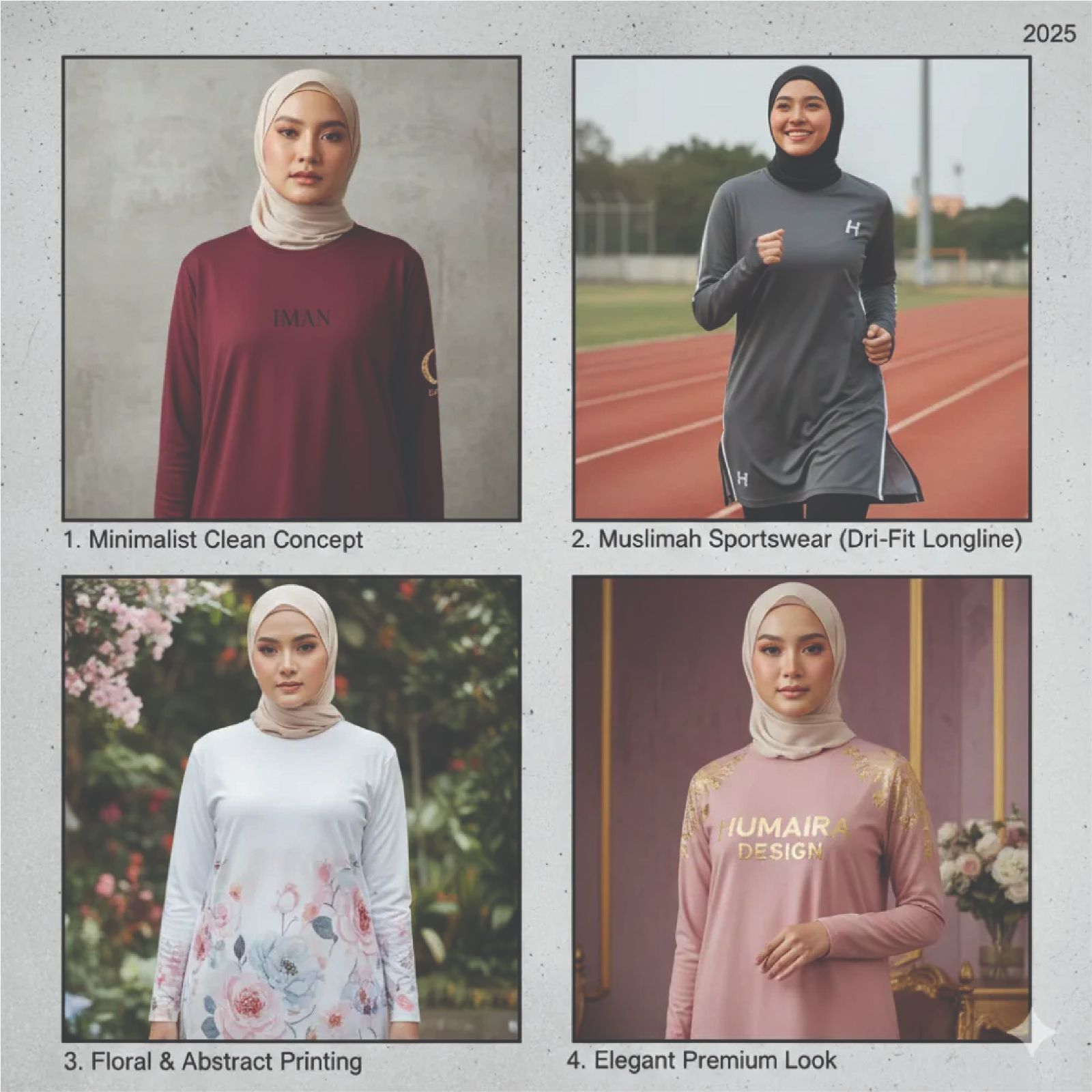 How to design baju t shirt Muslimah?
