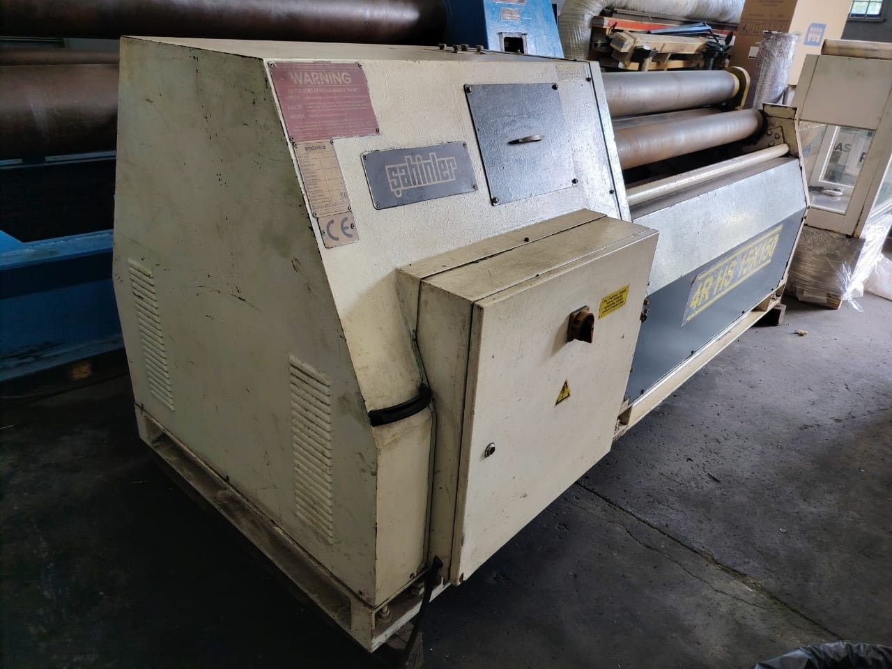 Used Sahinler Plate Rolling Machine