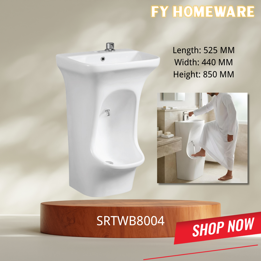 SORENTO SRTWB8004 FreeStanding WUDU Washbasin with Foot Washing