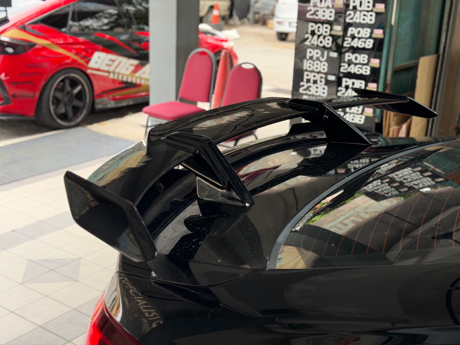 MP DESIGN GT WING SPOILER(LOW VERSION/CUTTING RENDAH)