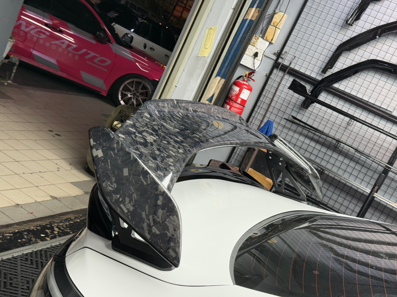 FL5 TYPE R COMPETITION DESIGN FORGE CARBON GT WING SPOILER