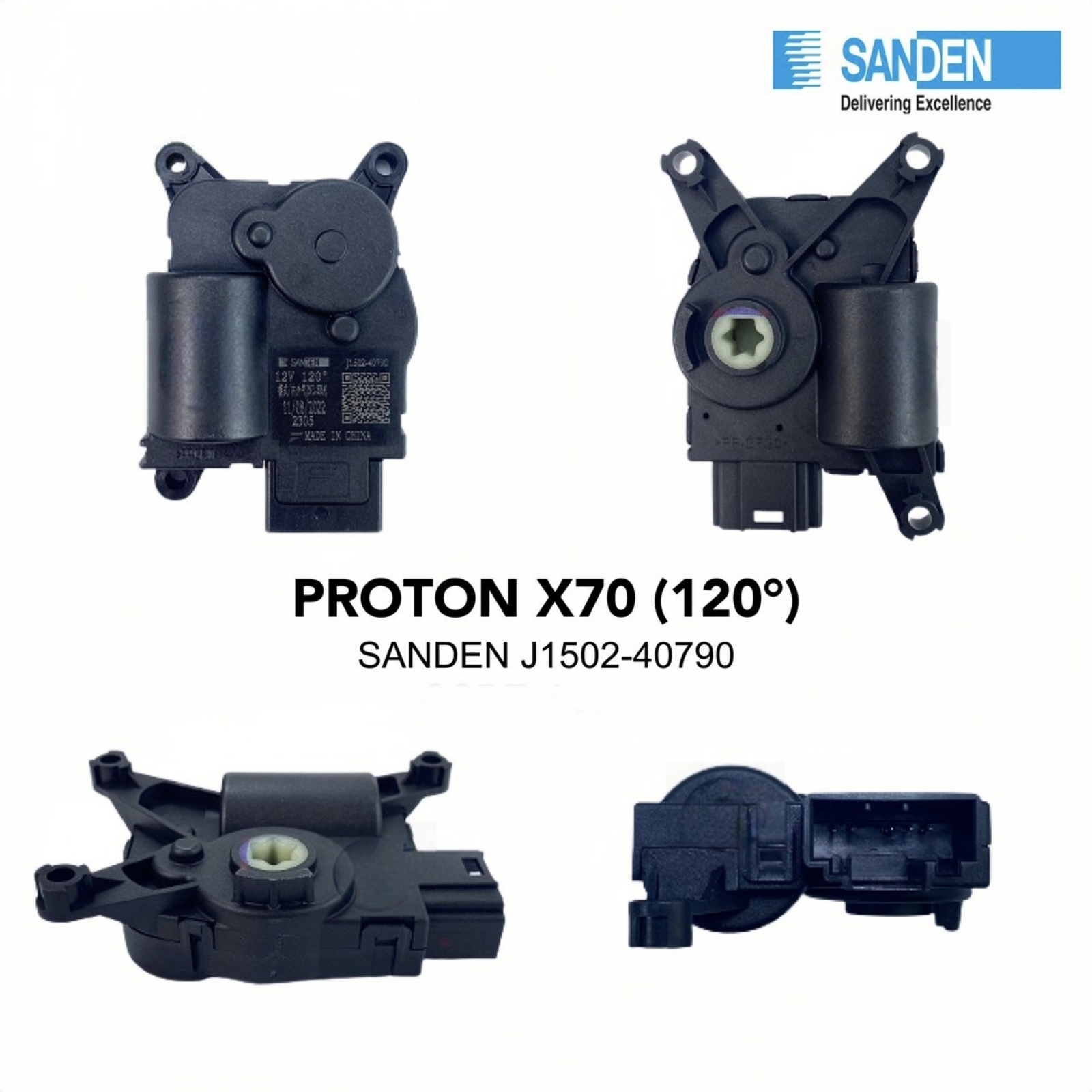 SERVOMOTOR PROTON X70 120掳 (JT502-40790) SANDEN