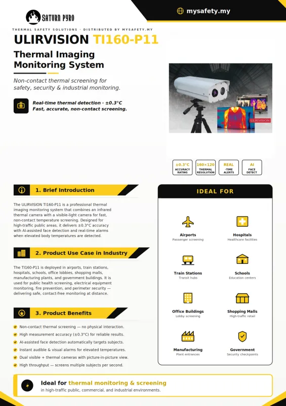 ULIRVISION TI160-P11 Thermal Imaging Monitoring System