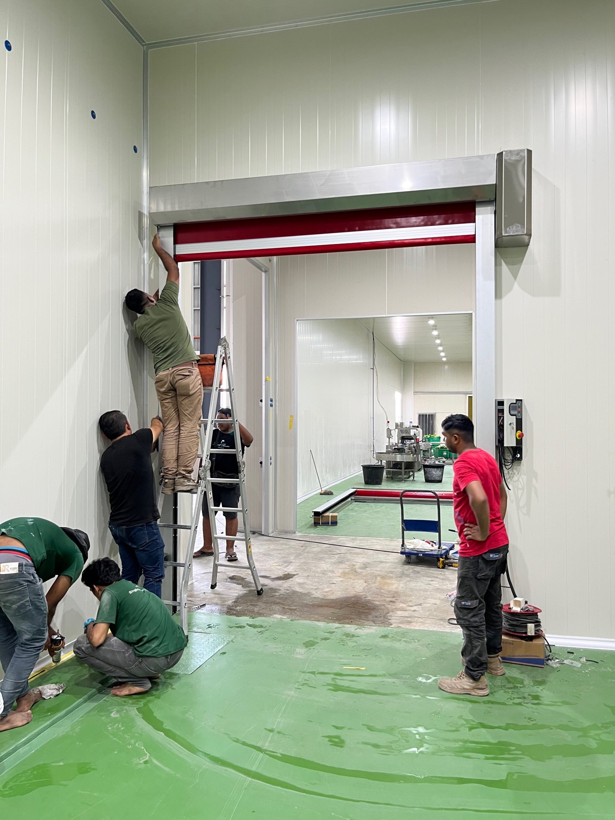 Install High Speed Door