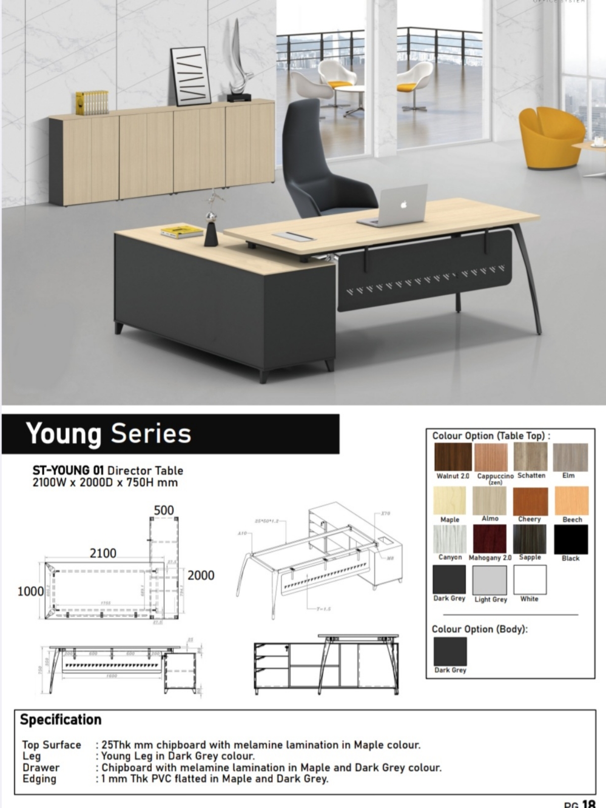 Young director table 