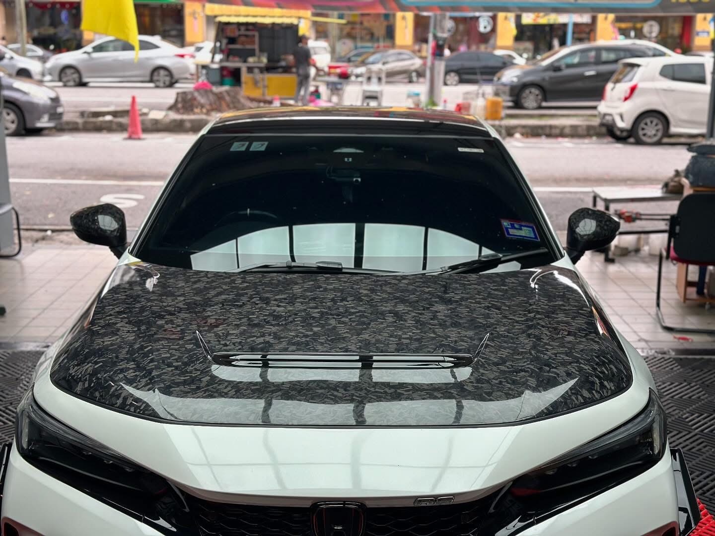 FL5 TYPE R DESIGN FORGE CARBON FRONT BONNET