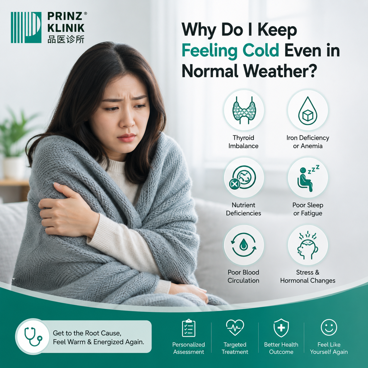 Why Do I Keep Feeling Cold Even in Normal Weather?
