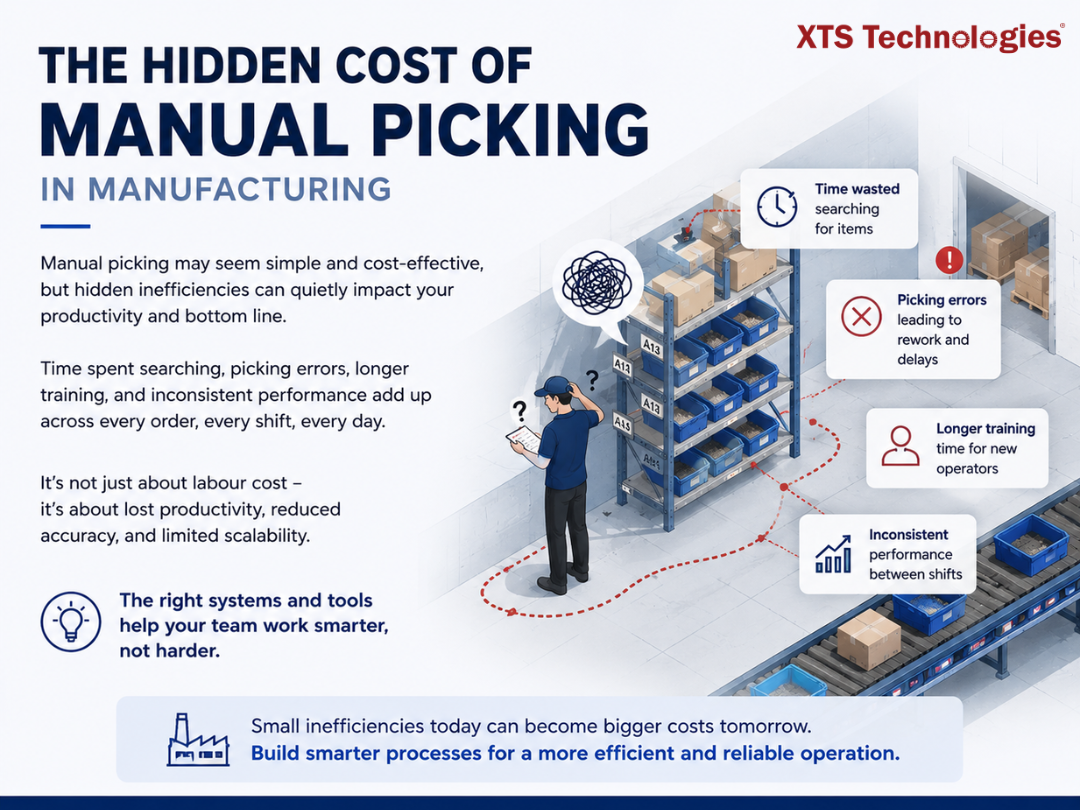 📦 The hidden cost of manual picking in manufacturing