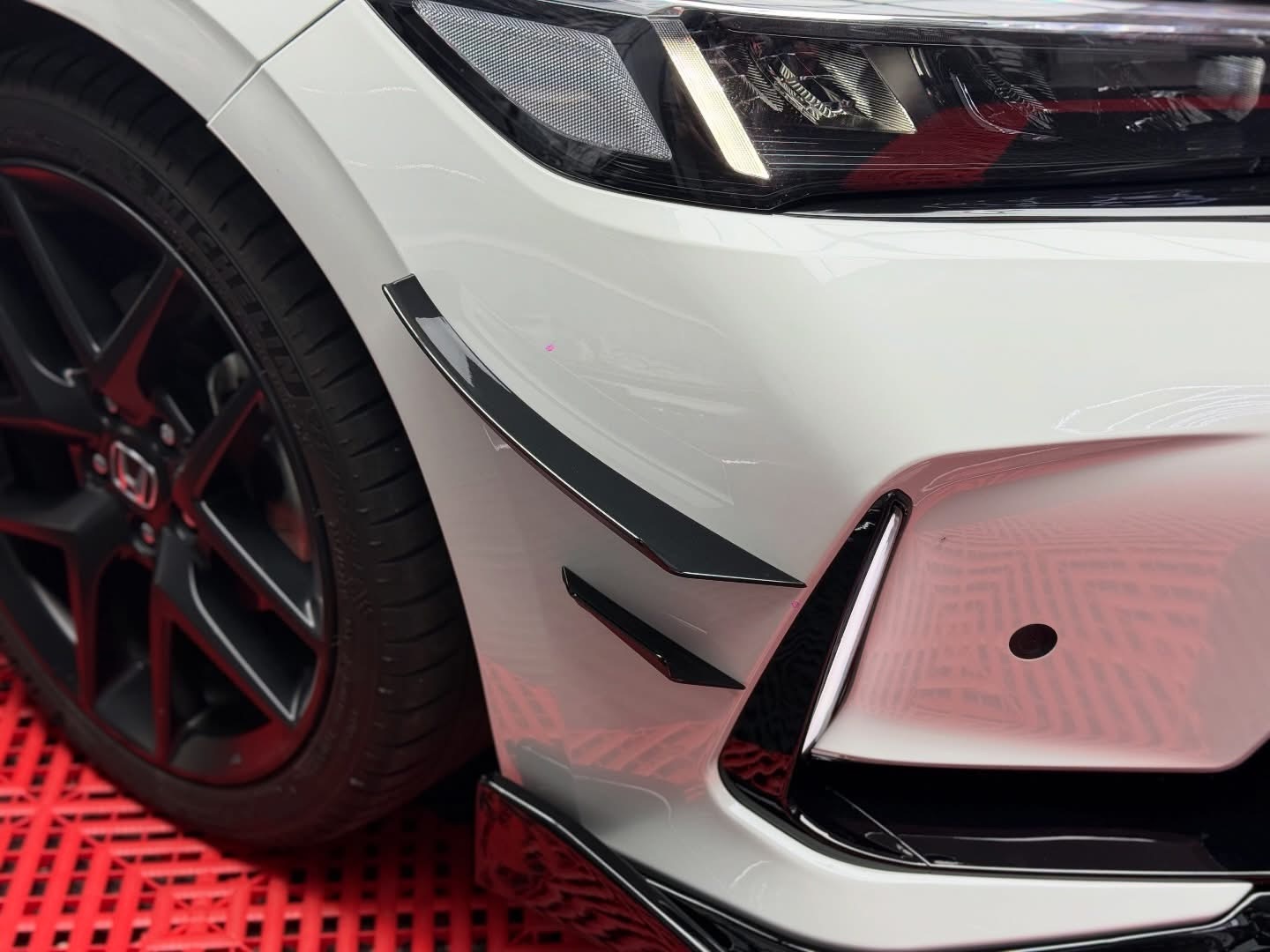FE FL5 TYPE R FRONT BUMPER CANARD