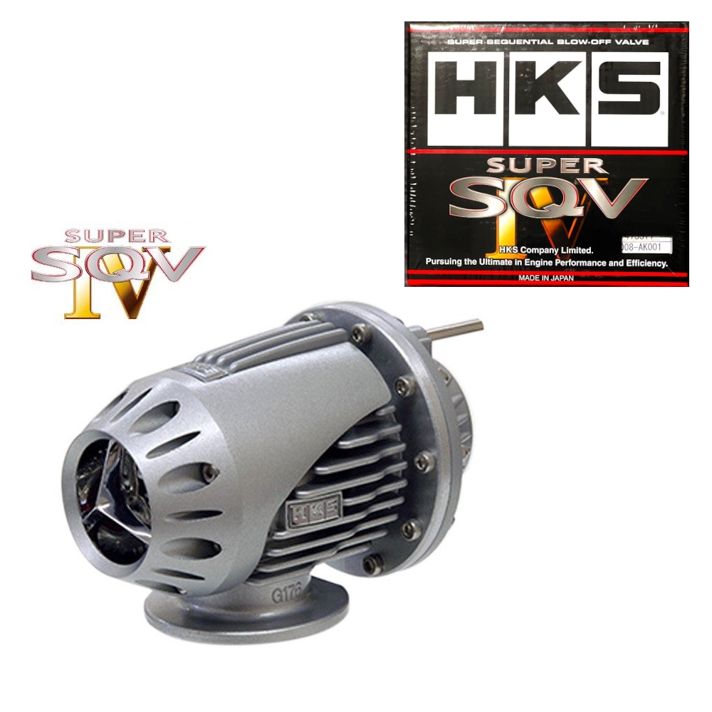 HKS Super SQV IV Blow Off Valve Universal Type 71008-AK001 Silver / 71008-AK005 Black Edition (Made In Japan)