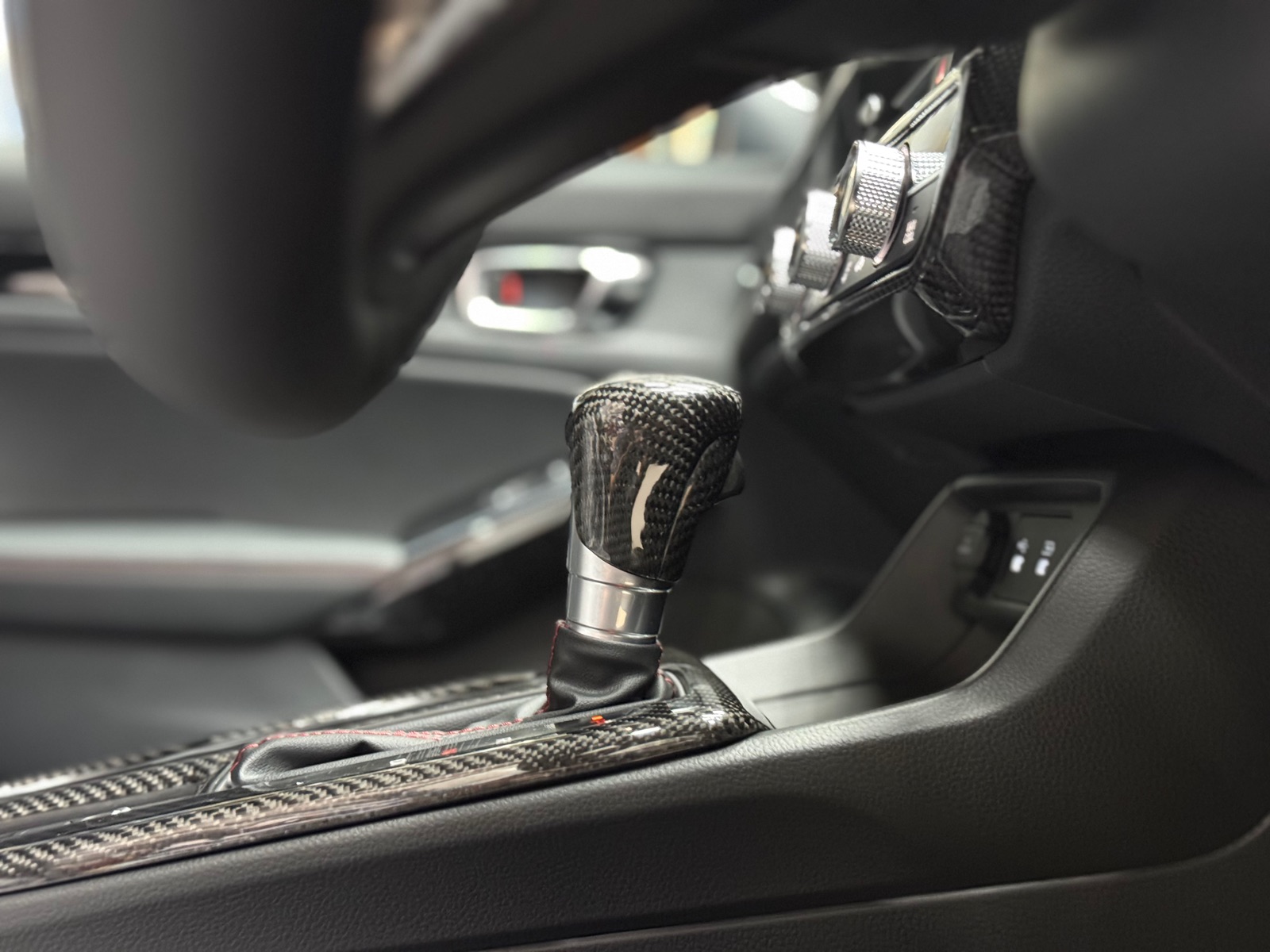 CARBON GEAR KNOB(REPLACEMENT TYPE)