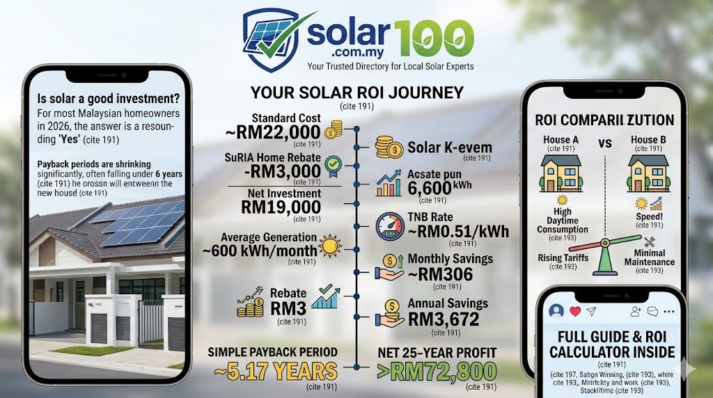 Solar ROI Analysis: How Fast Do Malaysian Homeowners Break Even?