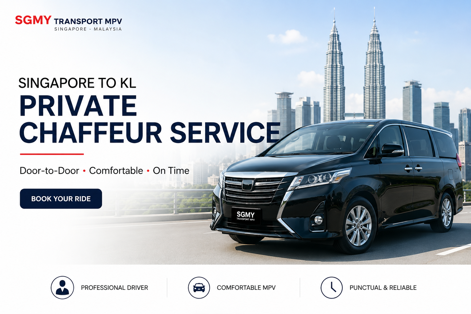 Singapore to KL Chauffeur Service – Why More Travelers Are Choosing Private Chauffeur Transport Instead of Bus in 2026