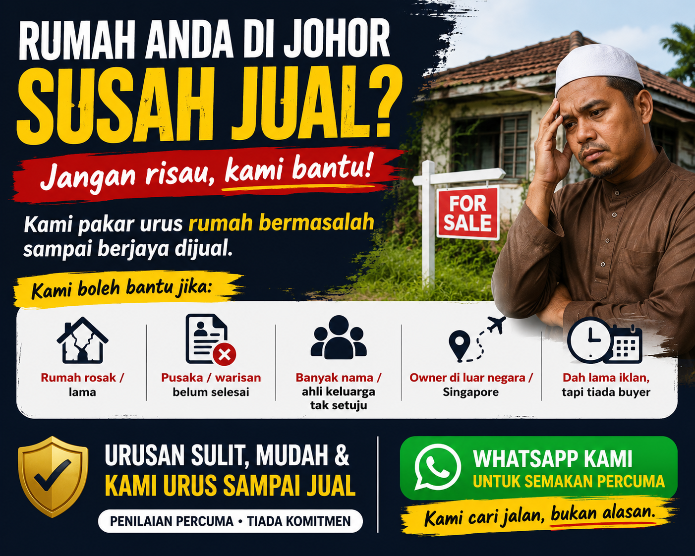 Why Your Johor House Still Cannot Sell After 6 Months