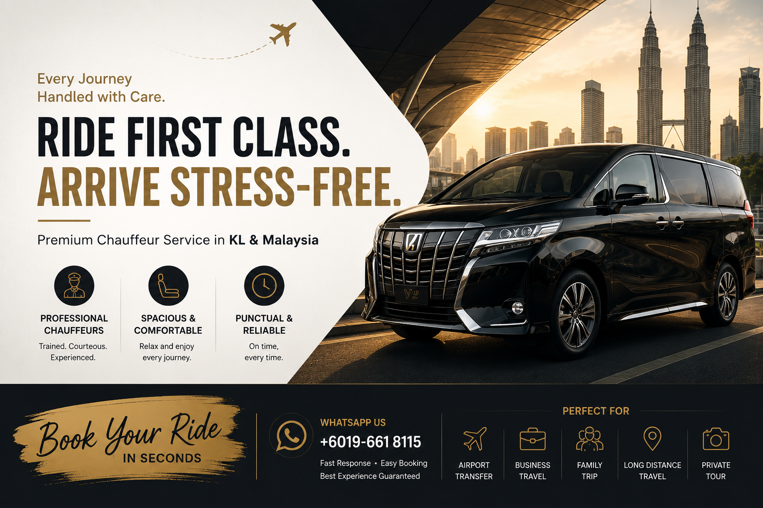 Chauffeur Service KL & Malaysia Price Guide 2026: How to Choose the Right Airport Transfer, Private Charter & Long-Distance Chauffeur Service