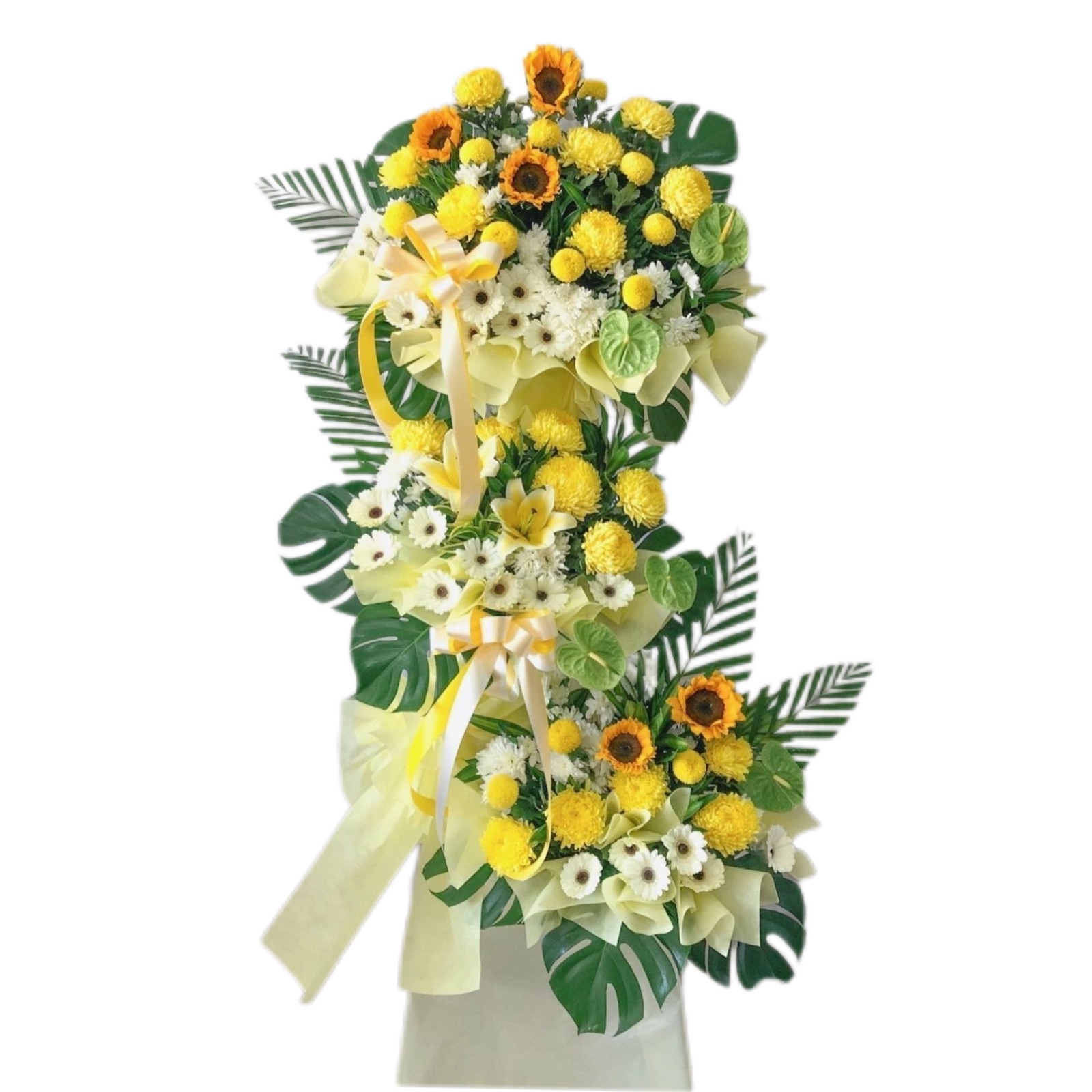 Three Tier Funeral Flower TT23