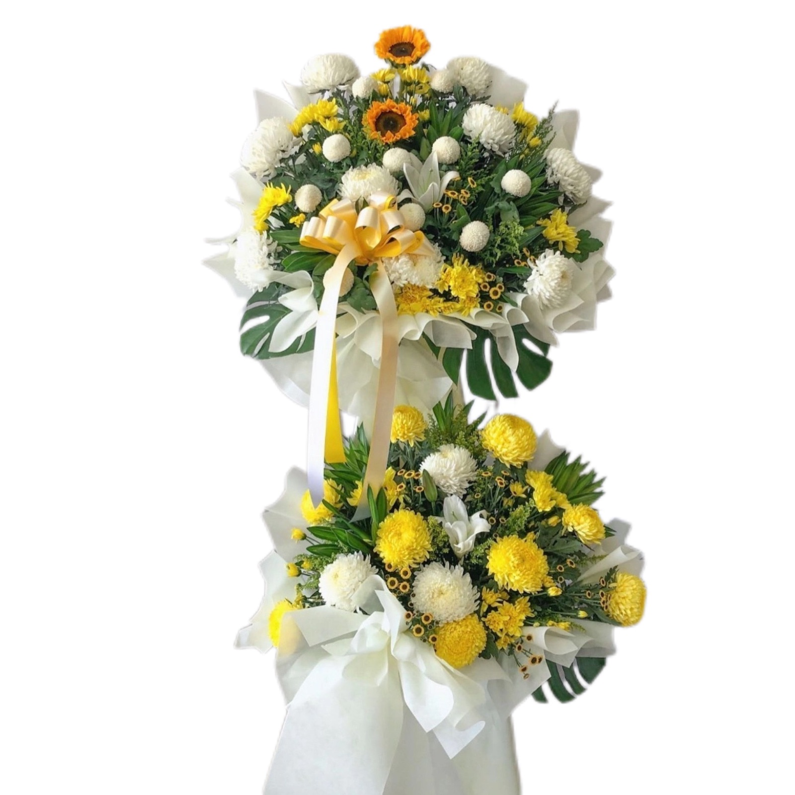 Two Tier Funeral Flower TT25
