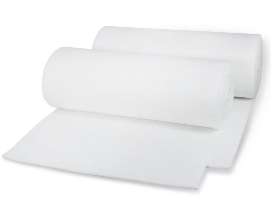 PE FILTER (POLYESTER/85% (EU3/18MM-20MM/BLUE & WHITE ) got stock 
