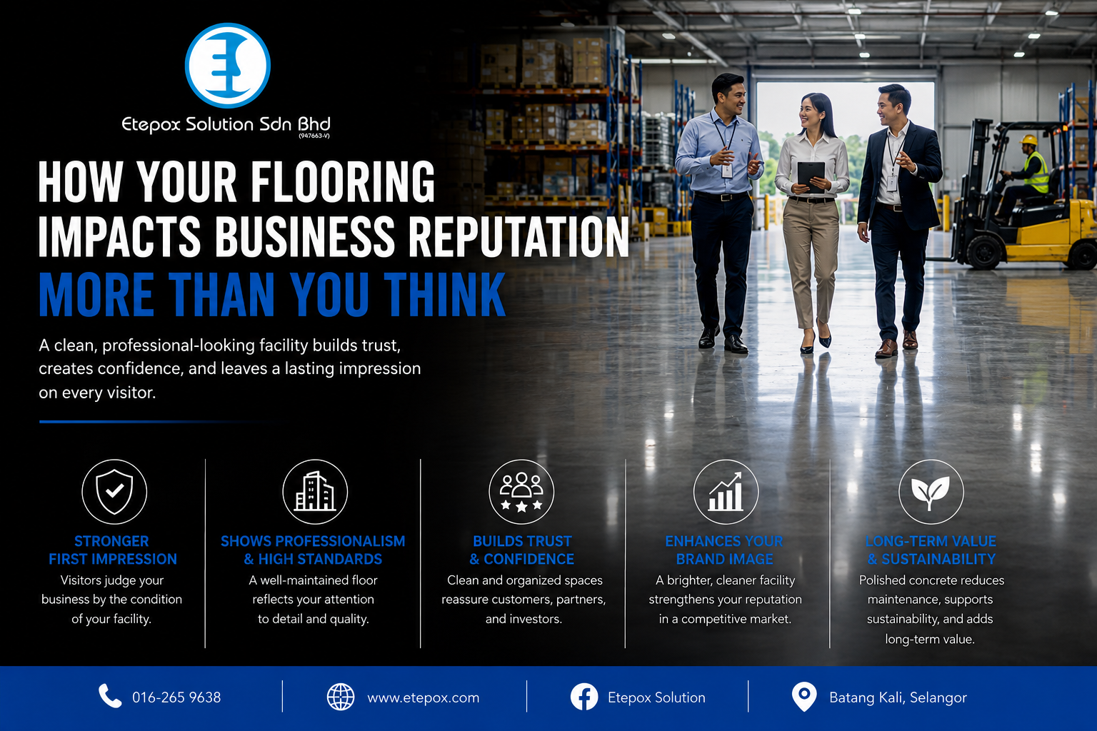 How Your Flooring Impacts Business Reputation More Than You Think