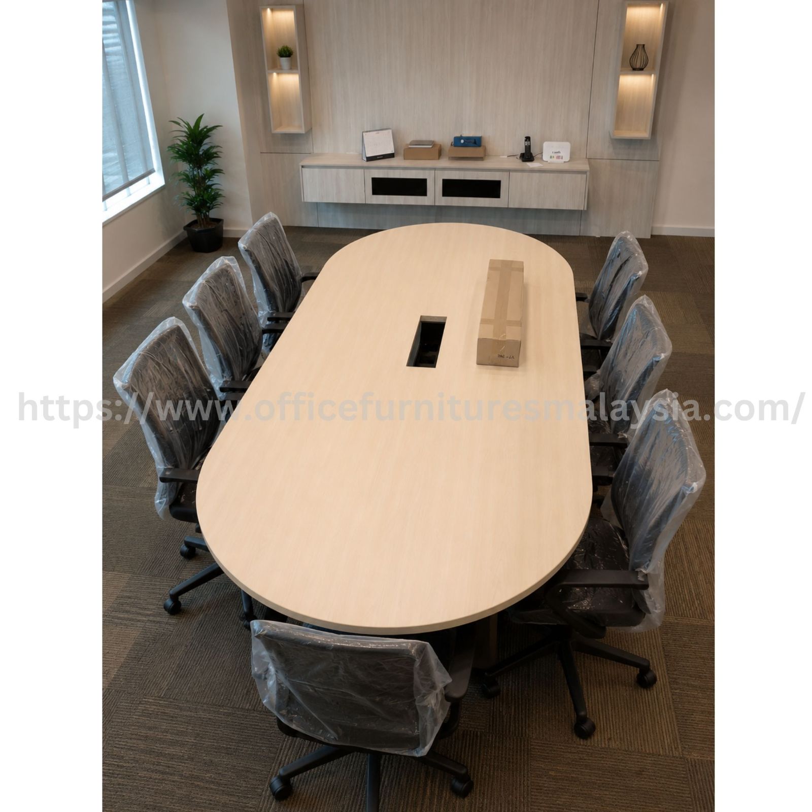 Oval Conference Table with Pole Leg Mutiara Damansara, 47810 Petaling Jaya, Selangor, Malaysia. MAY 2026
