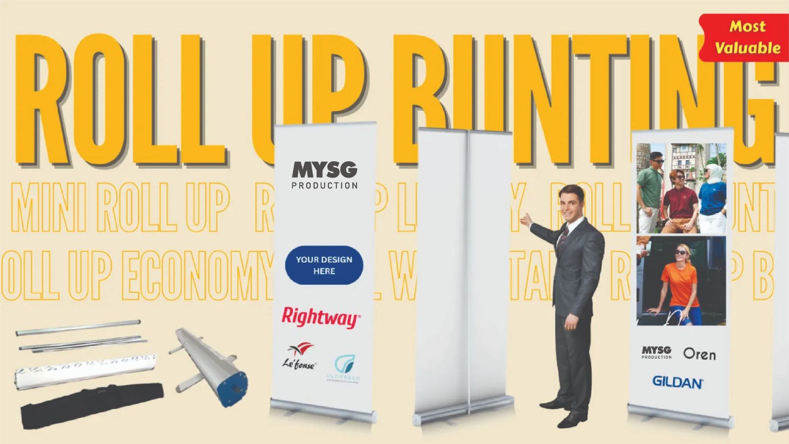 Complete Guide to Bunting & Roll Up Bunting Printing in Singapore 