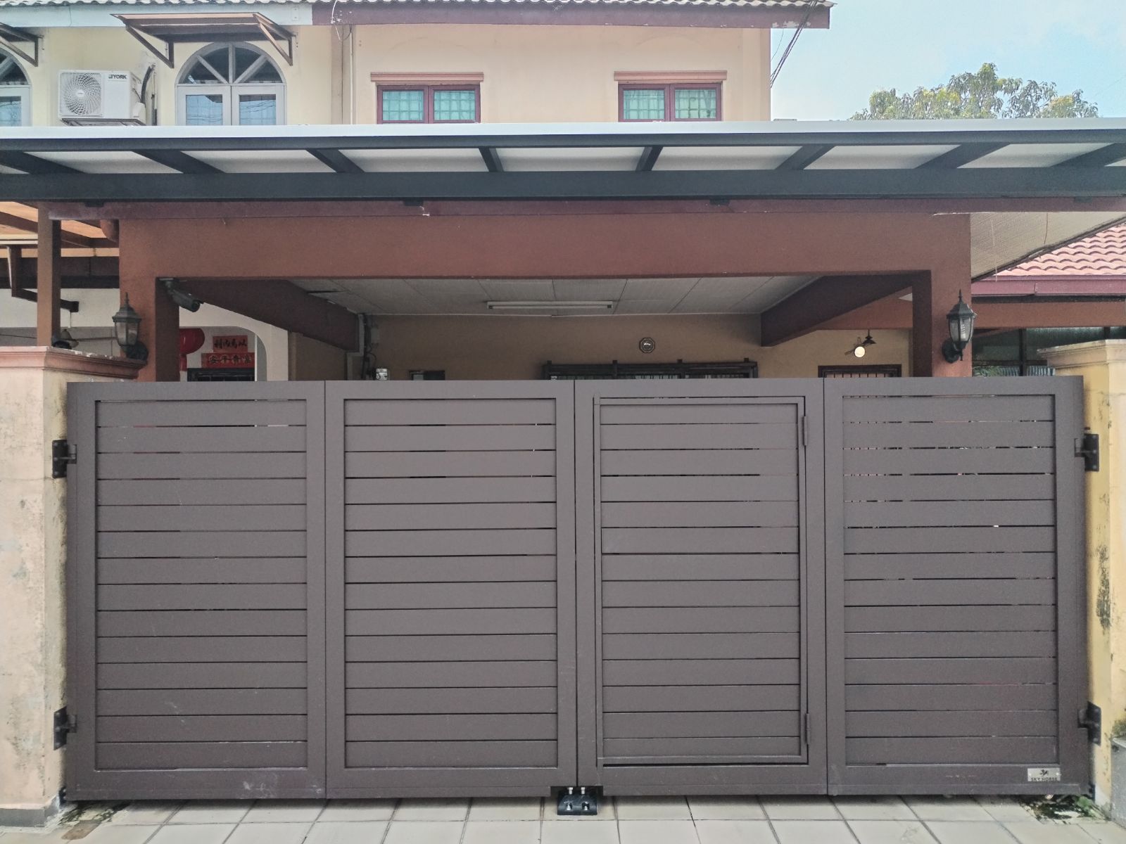 Aluminum Composite Panel Skylight Roofing Installation Work Seremban | Malaysia 