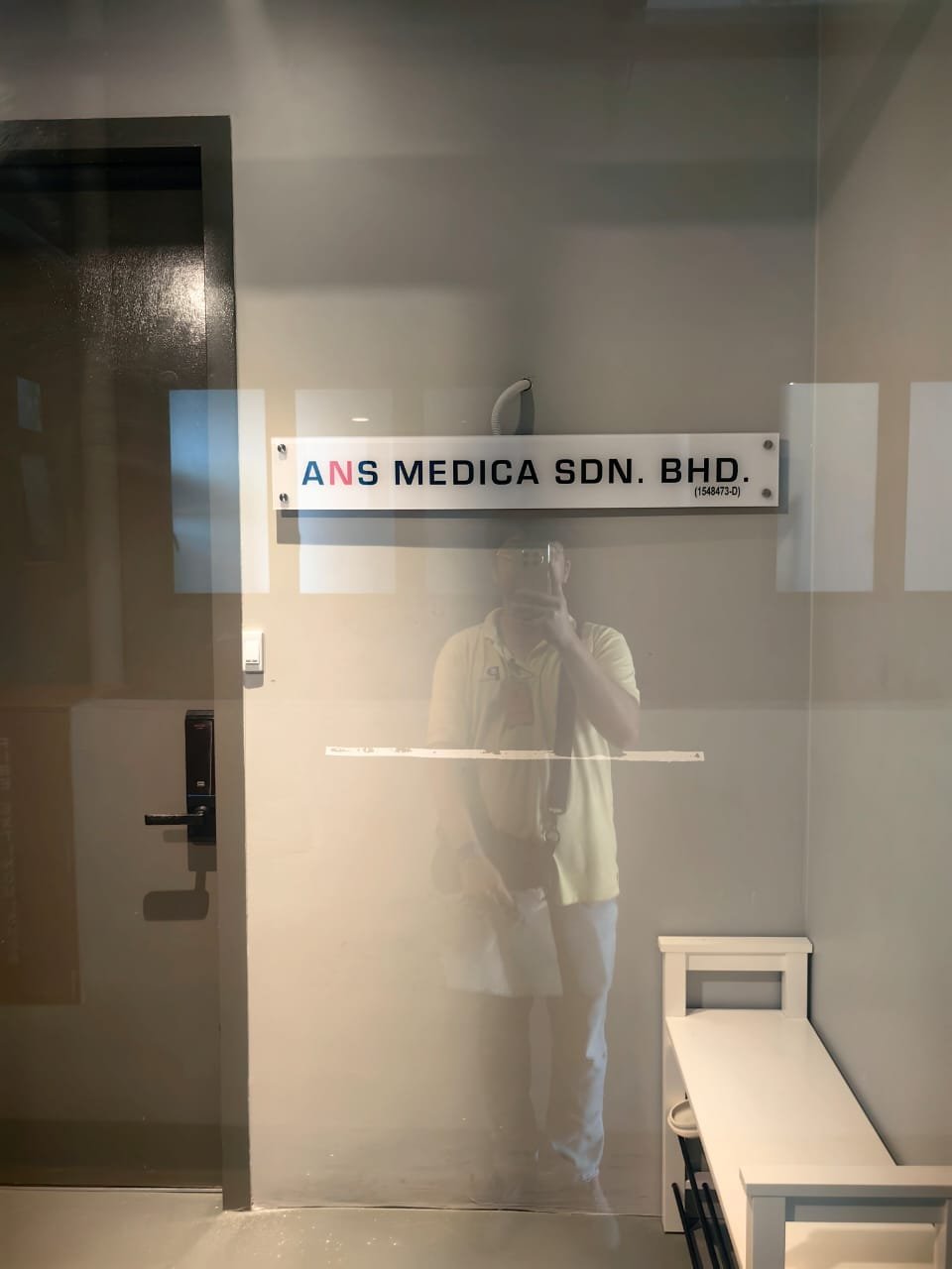 Customised Acrylic Signage with Sticker