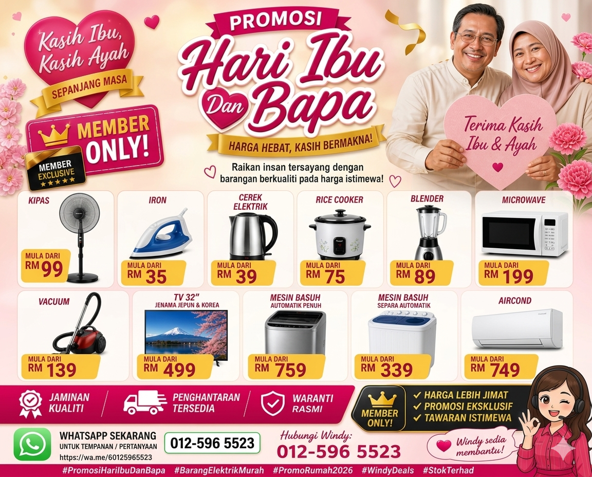 MOTHER��S & FATHER��S DAY PROMOTION �C MEMBER ONLY!