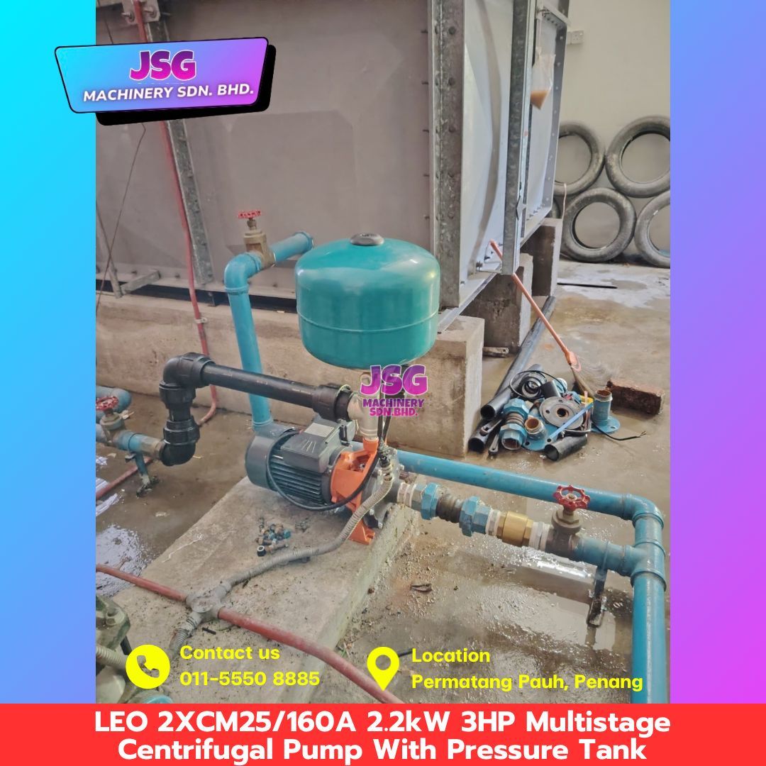 LEO 2XCM25/160A 2.2KW 3HP Multistage Centrifugal Pump Installation & Supply Service