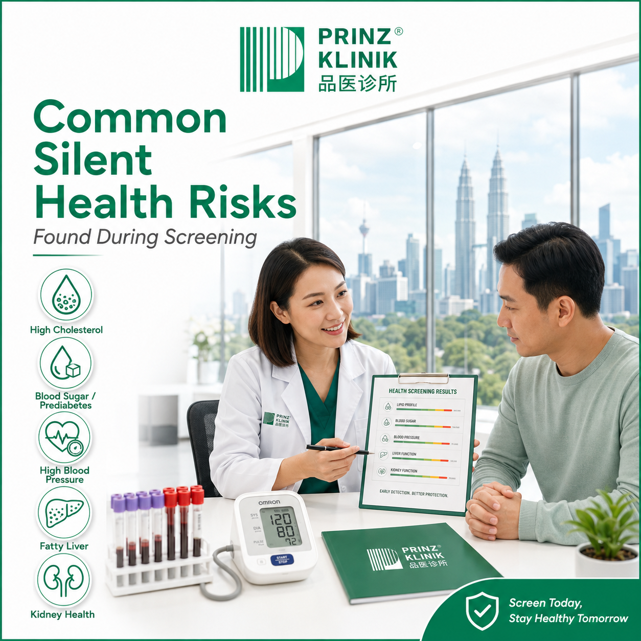 Common Silent Health Risks Malaysians Discover During Screening