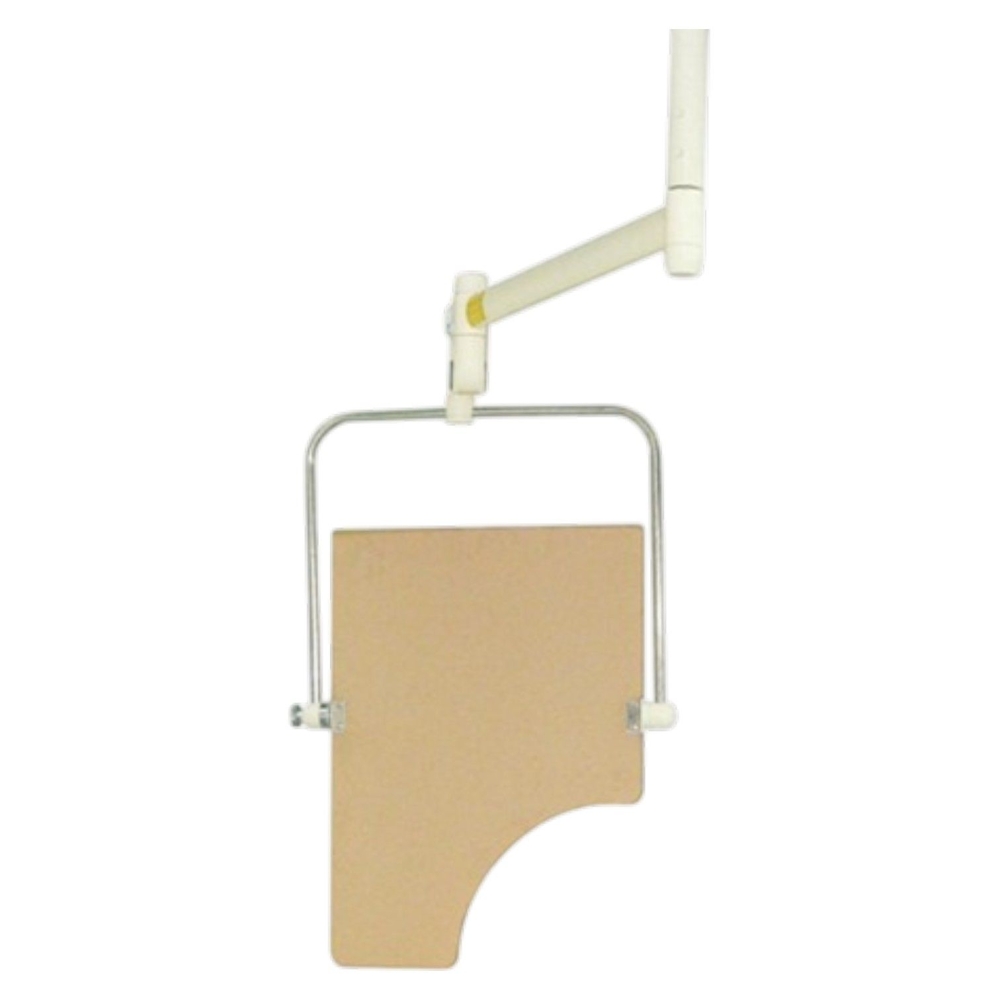 Ceiling Mounted Overhead Lead Acrylic Barrier with Torso Cutout - Type II