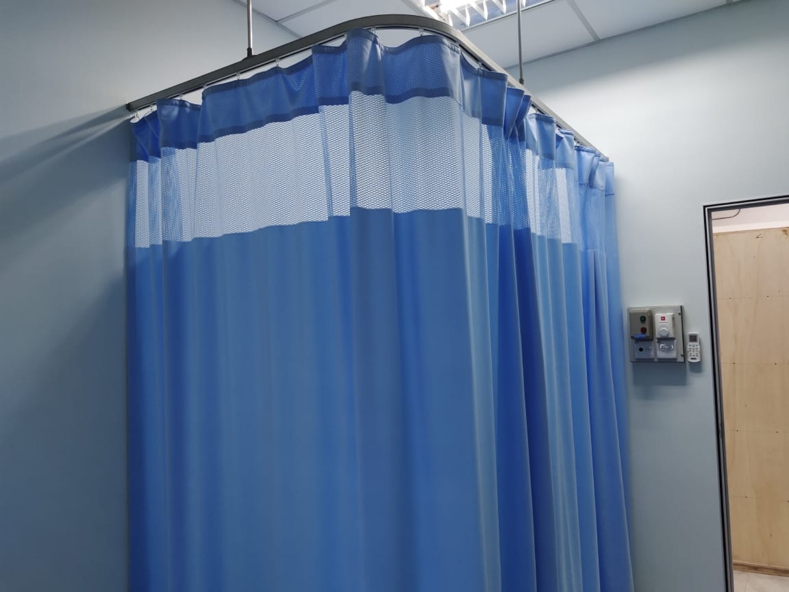 Cubicle Curtain Inspection Room, Clinic 