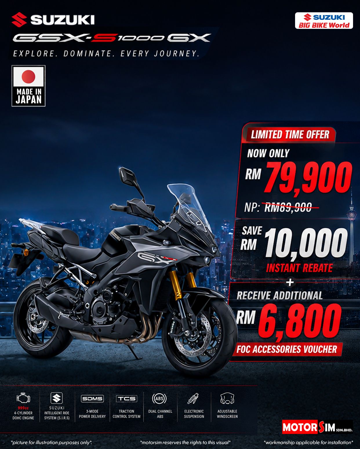 SUZUKI GSX-S1000GX