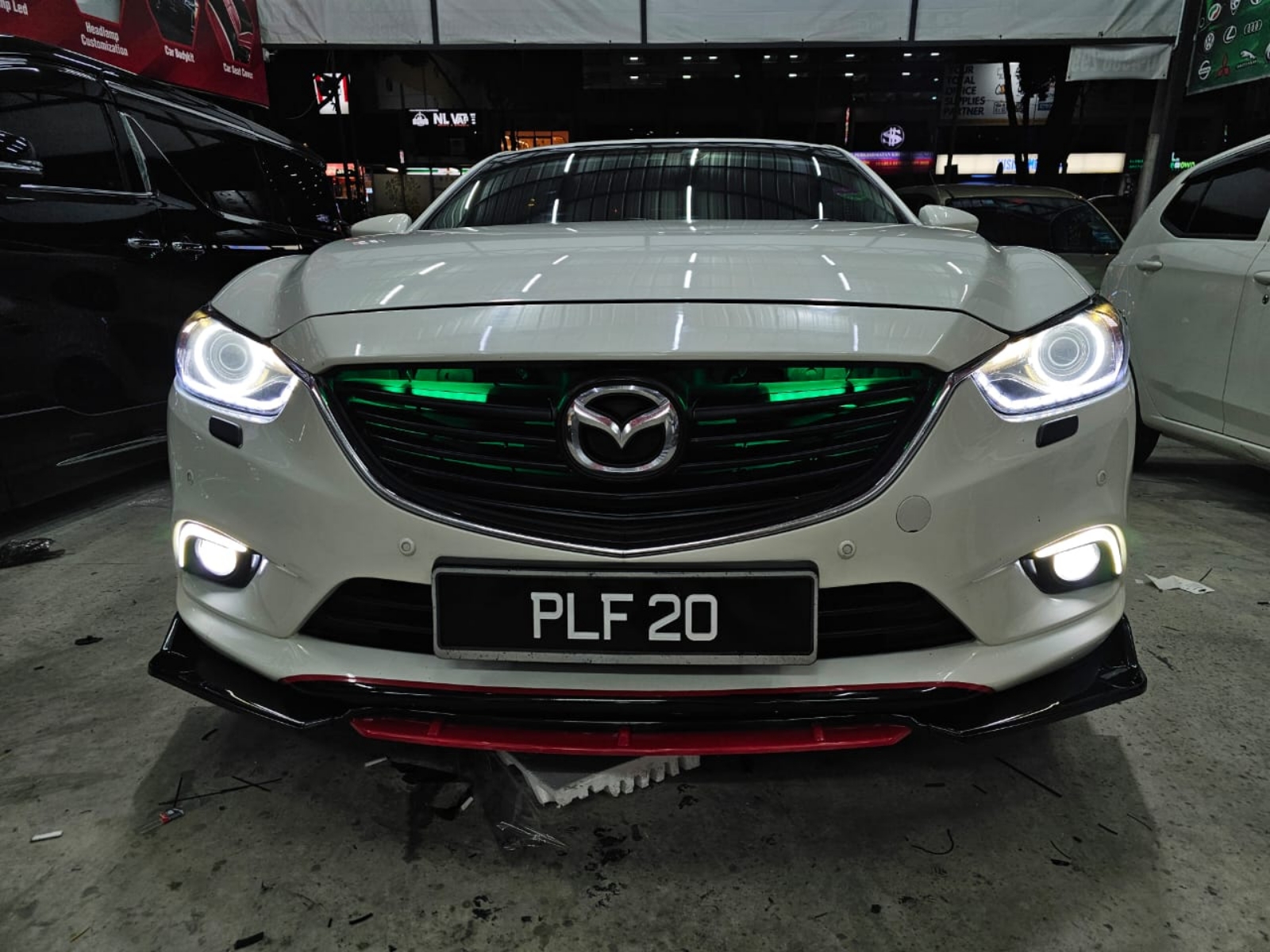 Mazda 6 custom head lamp DRL