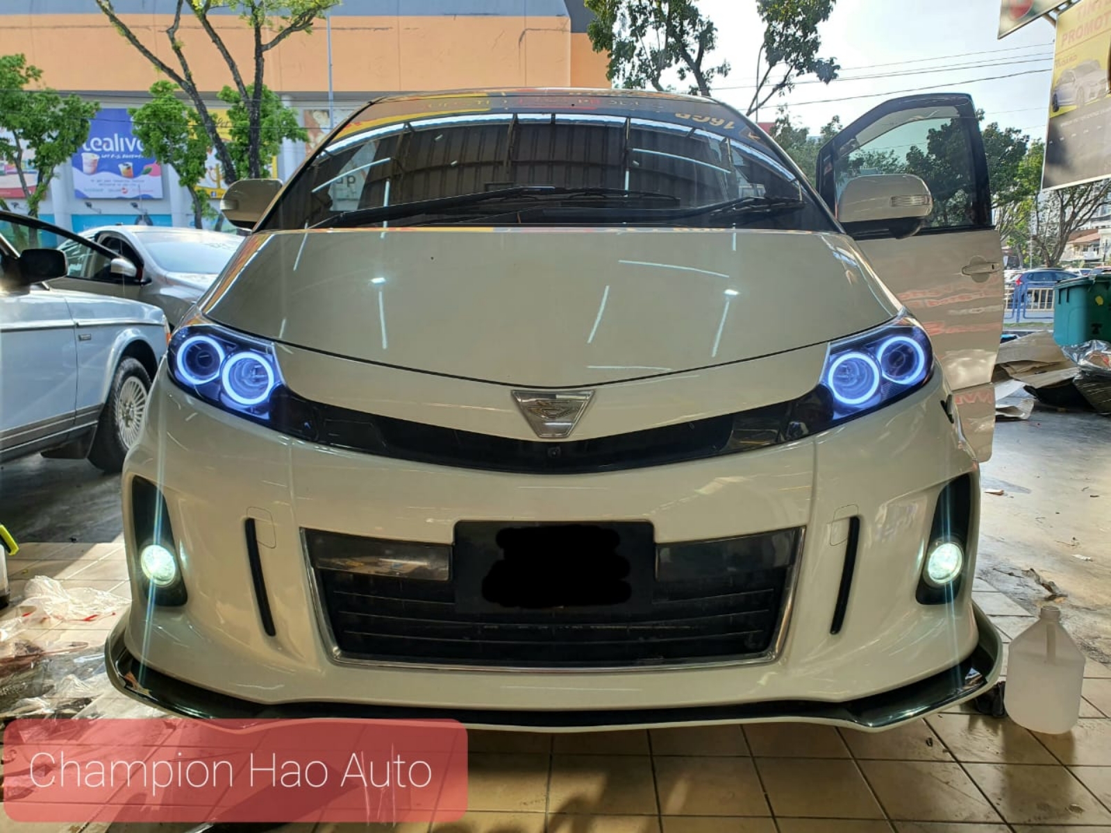 Estima head lamp custom DRL