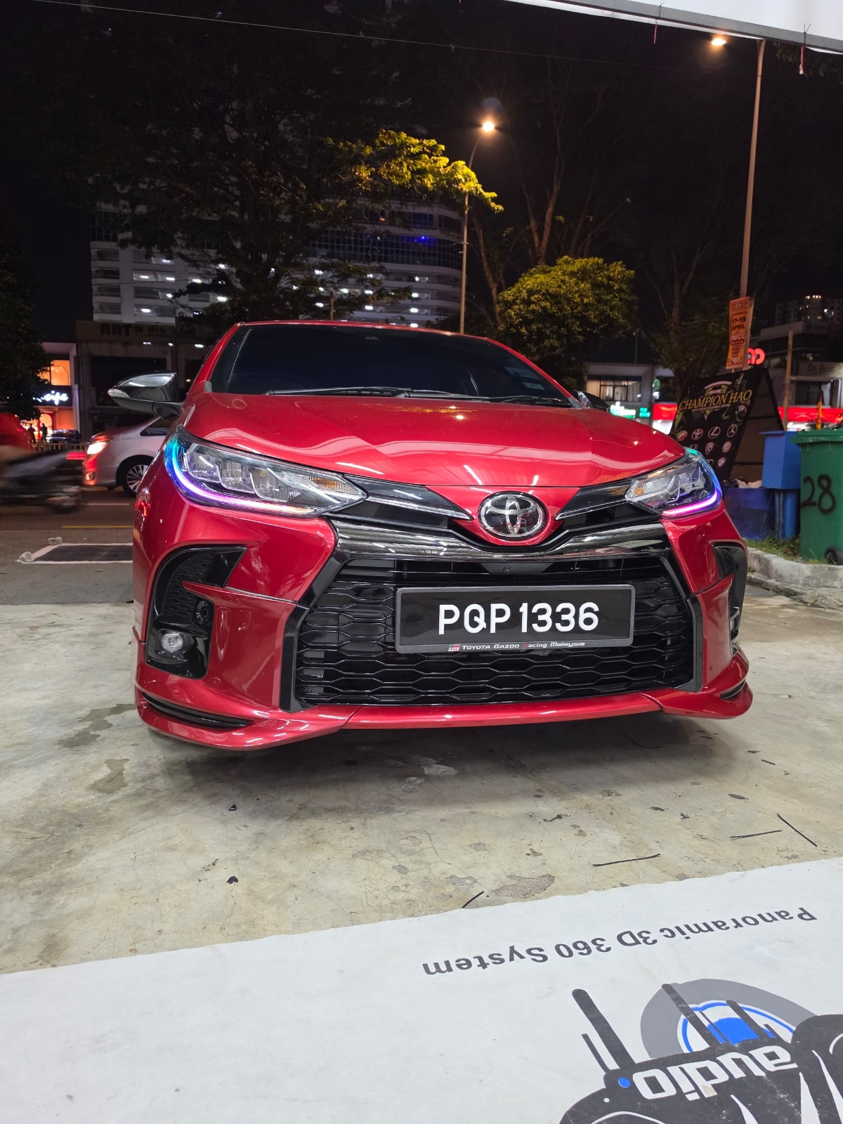 Vios/Yaris custom head lamp RGB