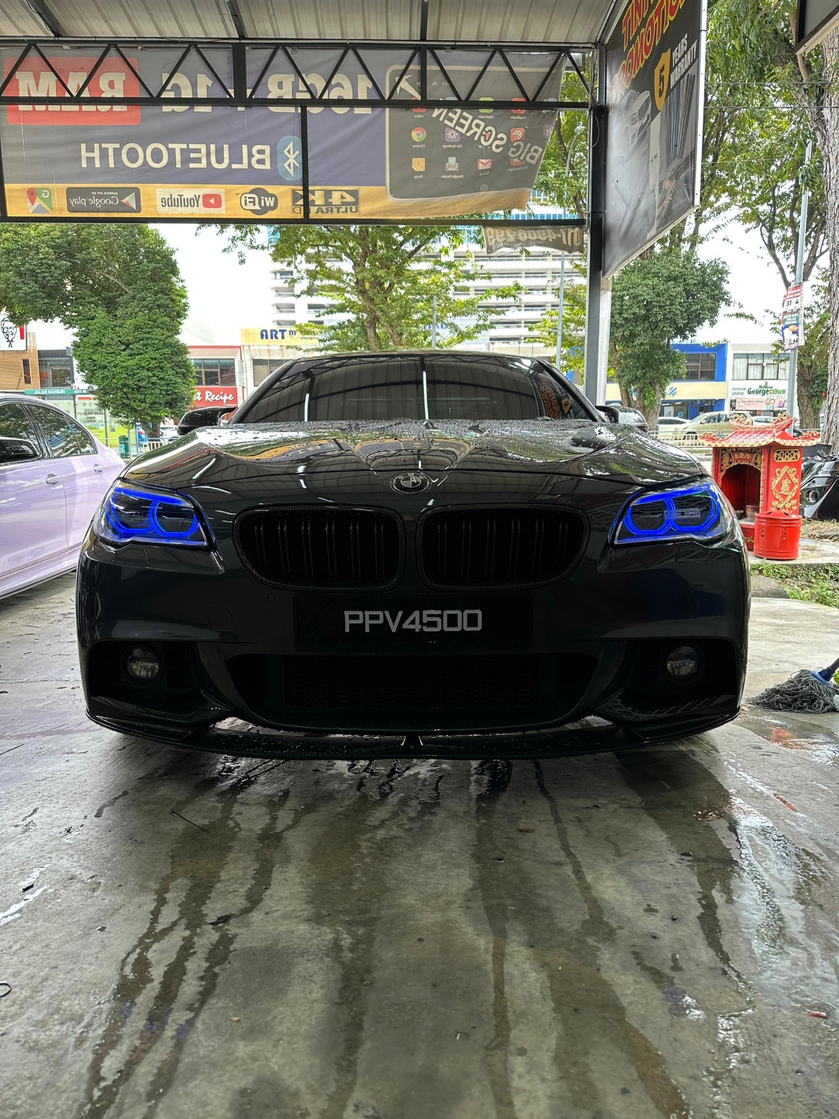 BMW F10 custom head lamp RGB