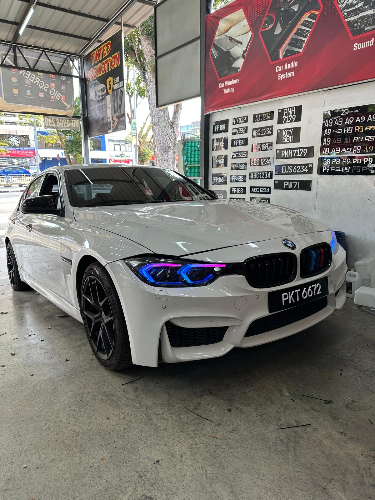 F30 custom head lamp RGB