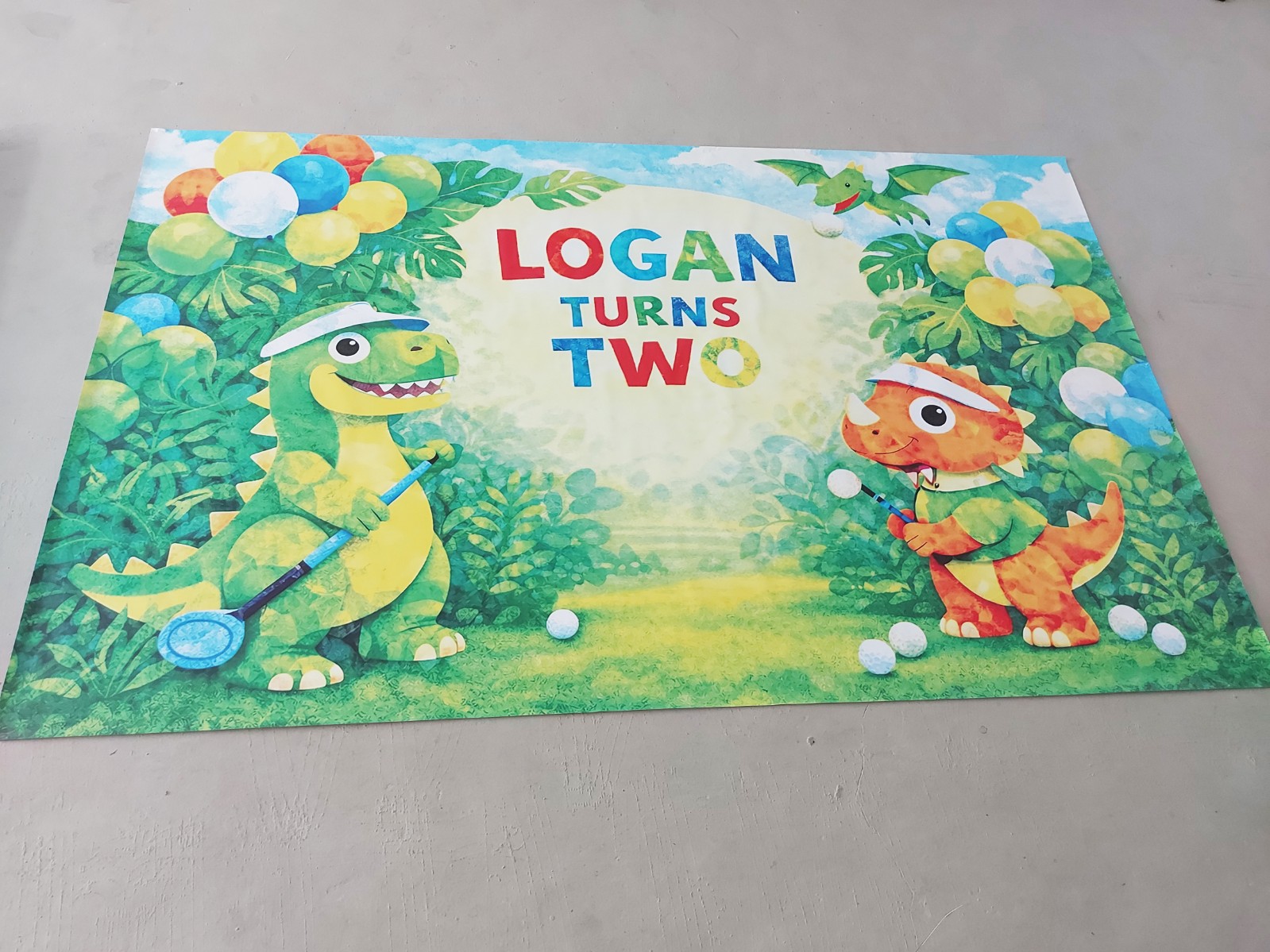 Birthday Backdrop Banner