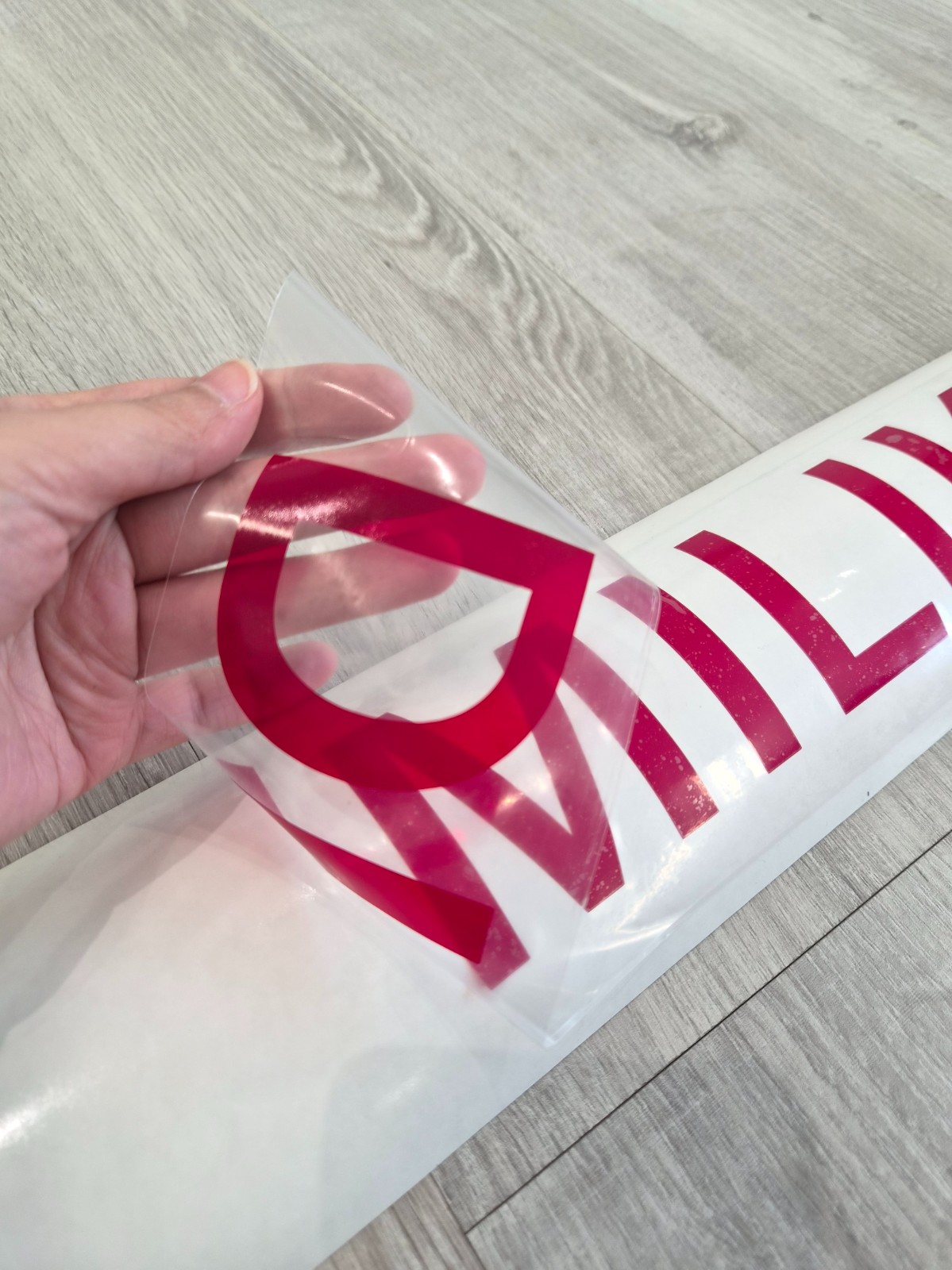 Cut Off Lightbox Sticker