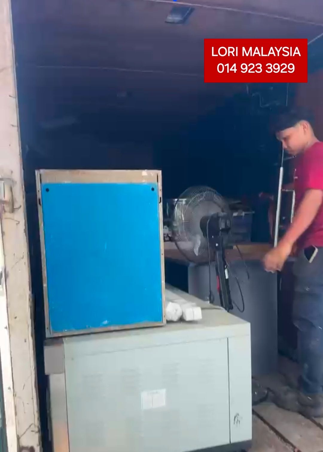 Lori Sewa Murah Pindah Office jenis 1 Tan dari Kangkar Pulai ke Skudai Johor