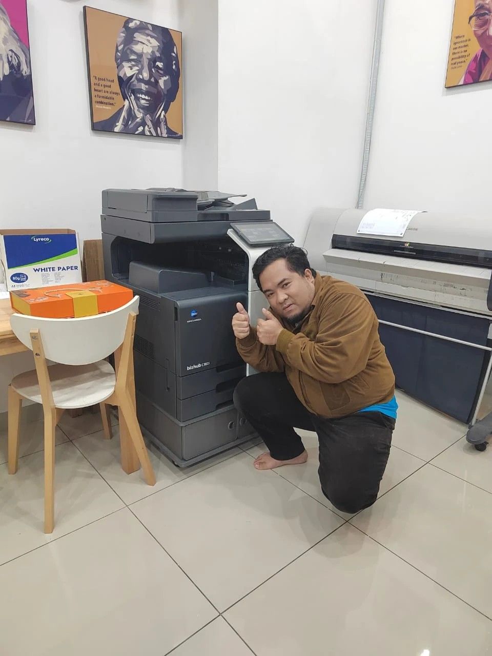 copier service and installation at Phileo Damansara, Petaling Jaya