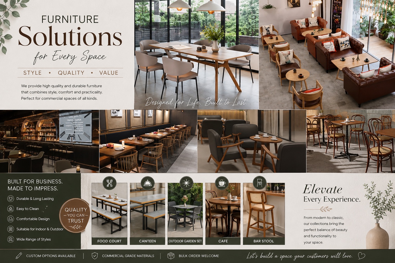 Furniture Solutions for Every Space