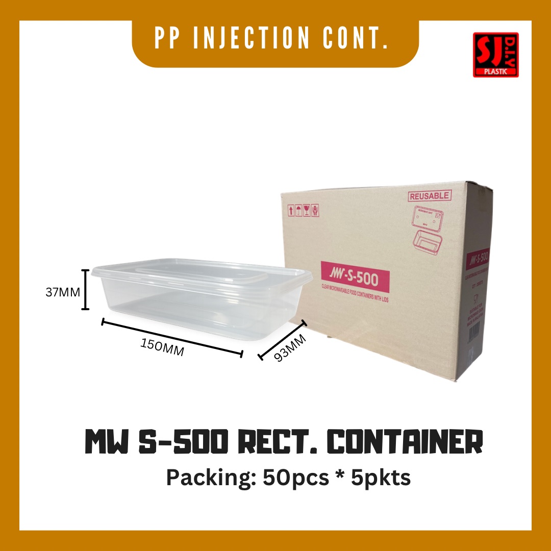 Rectangular Container MW S-500