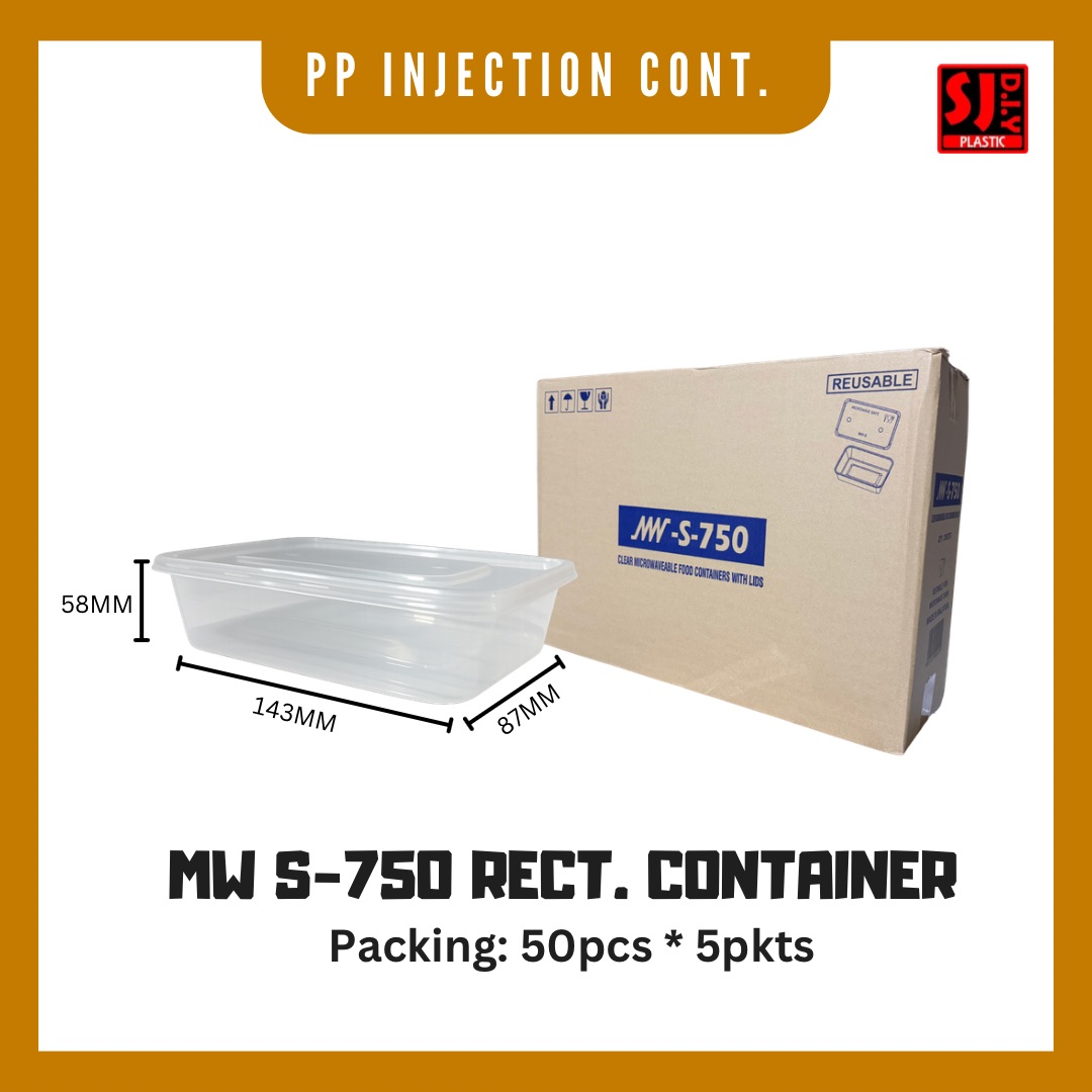 Rectangular Container MW S-750