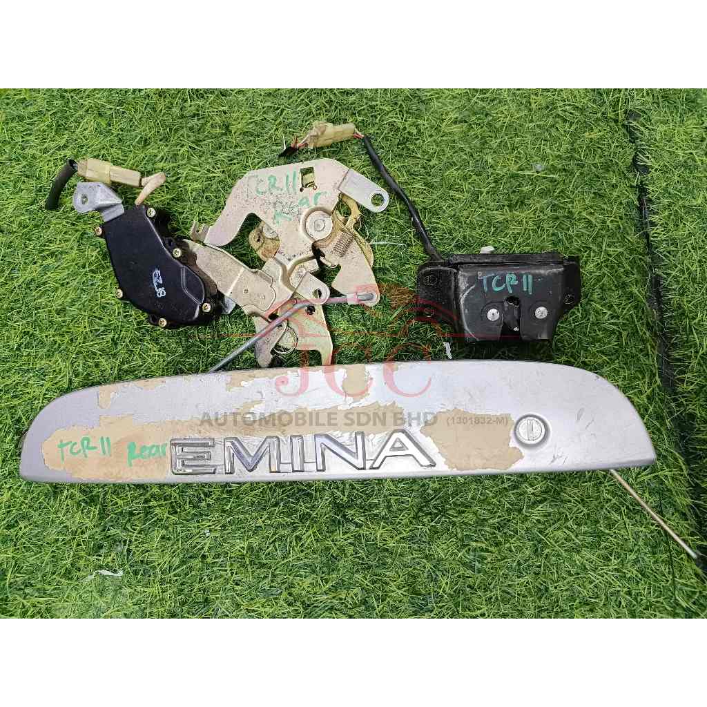 TOYOTA ESTIMA EMINA TCR11 2TZ-FE REAR BONNET/CENTRAL LOCKING/TAILGATE [2G-6C-D2471]