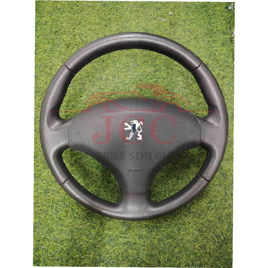 PEUGEOT 3008 T84 2012 STEERING WHEEL (2G-3C-F912)
