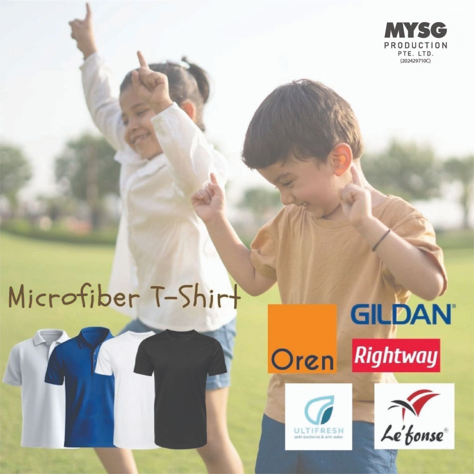 Fabrics That Suit Your Kids: Why Microfiber T-Shirts Are the Best Choice
