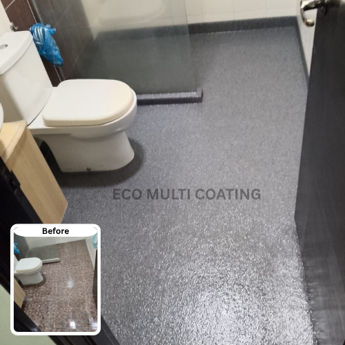 Epoxy Flake Coating at Seri Kembangan, Selangor